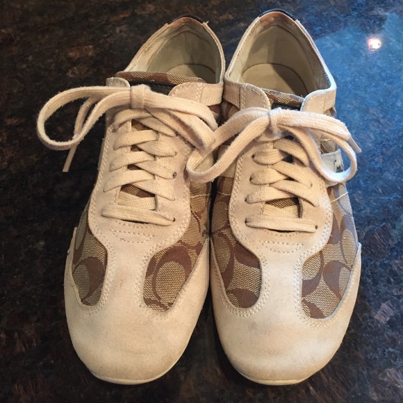 Coach Shoes - Coach leather casual Baylee sneakers